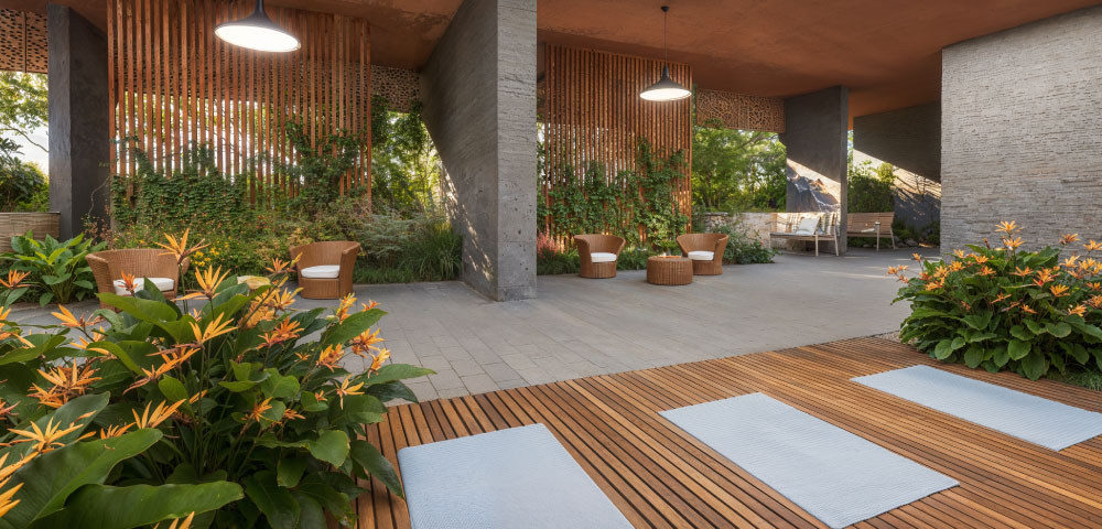 Lodha Altero Wakad Sky Yoga Zone and Sunrise Meditation Pavilion